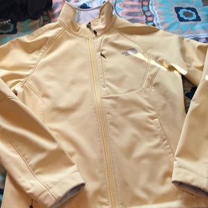 Yellow Northface jacket